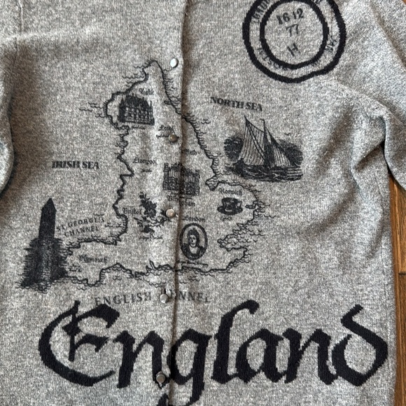 J Crew England Wool Cardigan - Picture 2 of 3